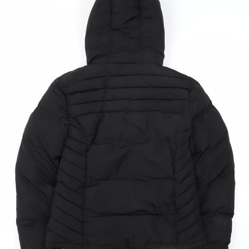 SoulCal & Co Women's Black Puffer Jacket Size 8