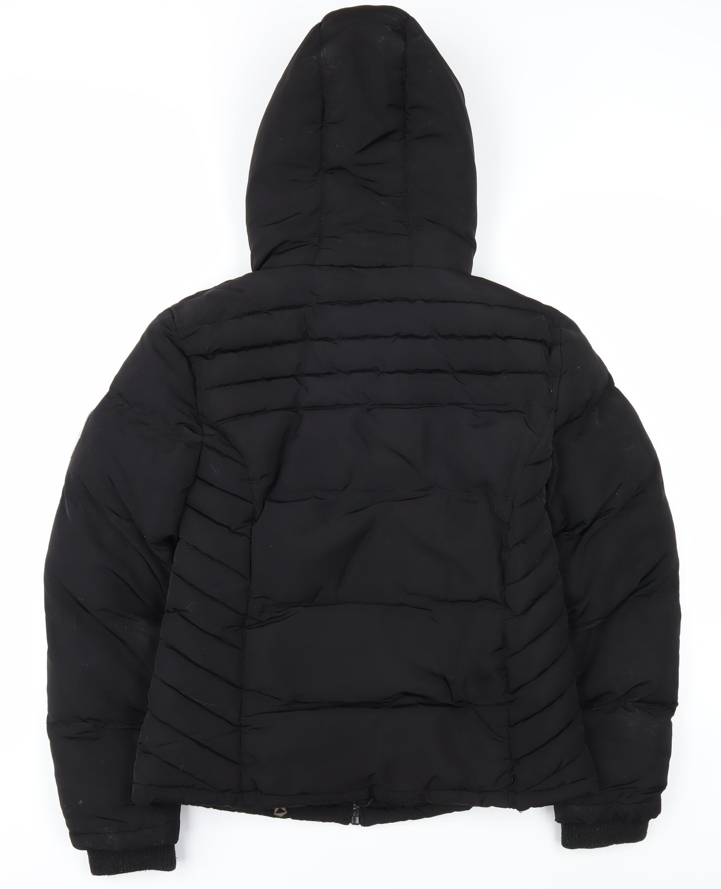 SoulCal & Co Women's Black Puffer Jacket Size 8