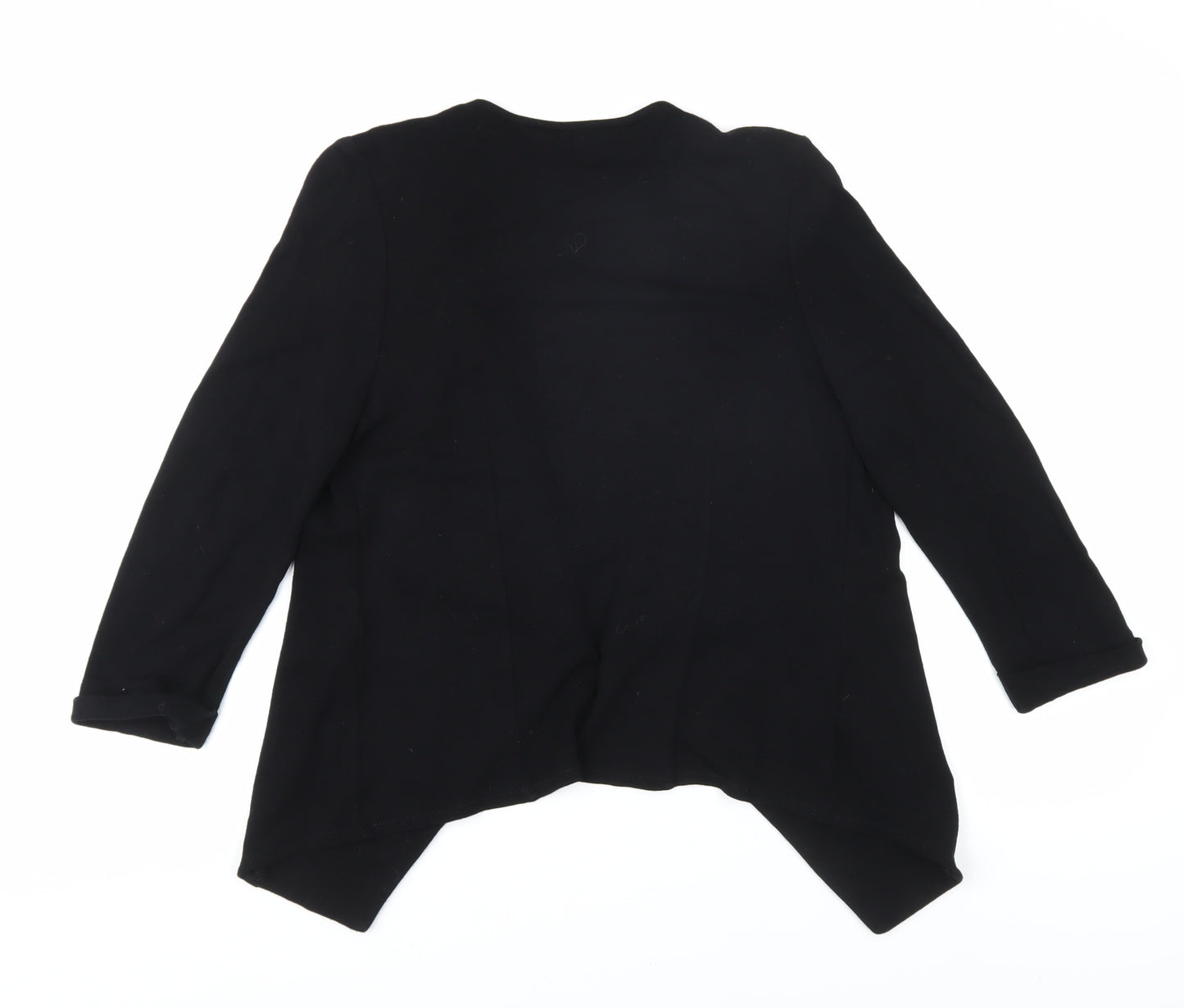 Wallis Women's Black Petite Wrap Blouse, Size S