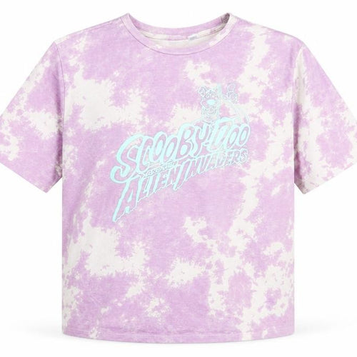 H&M Unisex Purple Tie-Dye Scooby-Doo T-Shirt L