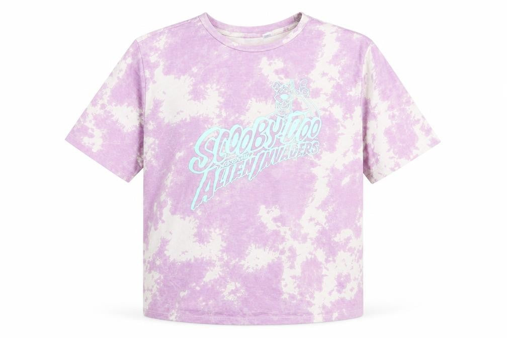H&M Unisex Purple Tie-Dye Scooby-Doo T-Shirt L