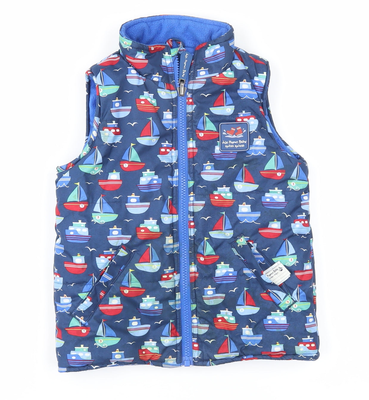 JoJo Maman Bébé Boys Multicoloured Bodywarmer 3-4 Years