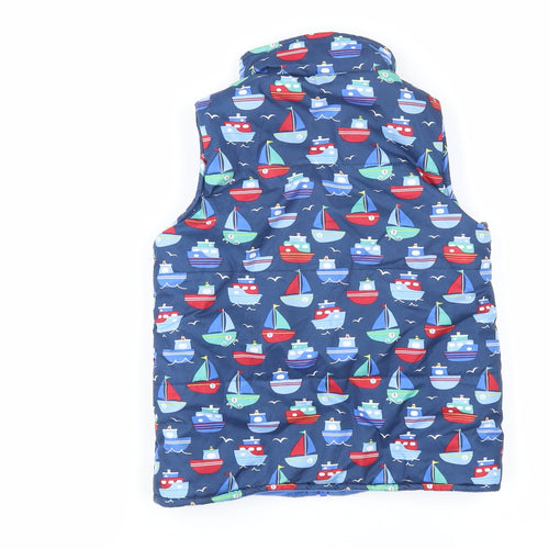 JoJo Maman Bébé Boys Multicoloured Bodywarmer 3-4 Years