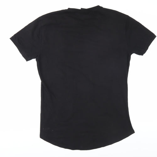 Gym King Men's XL Black Logo T-Shirt, Comfortable Cotton
