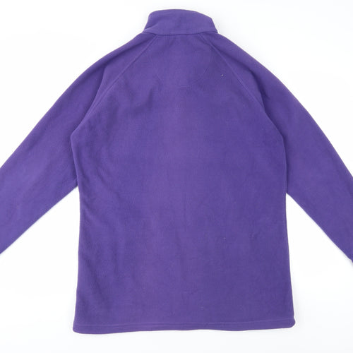 Regatta Women's Purple Fleece Full Zip Sweatshirt Size 16