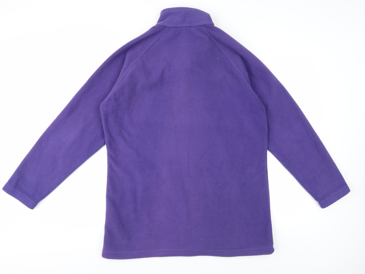 Regatta Women's Purple Fleece Full Zip Sweatshirt Size 16