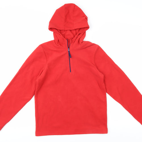 Mountain Warehouse Boys Red Fleece Hoodie 8 Years