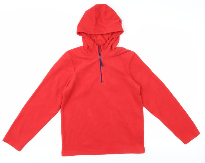 Mountain Warehouse Boys Red Fleece Hoodie 8 Years