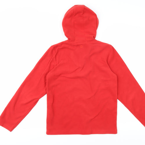 Mountain Warehouse Boys Red Fleece Hoodie 8 Years