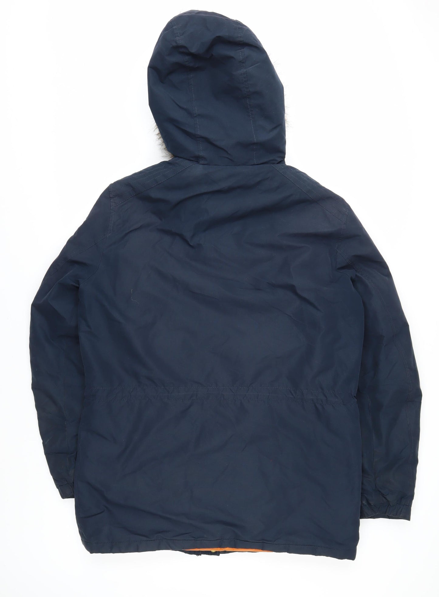 Jack & Jones Men's Blue Parka Jacket M - Hooded Winter Coat