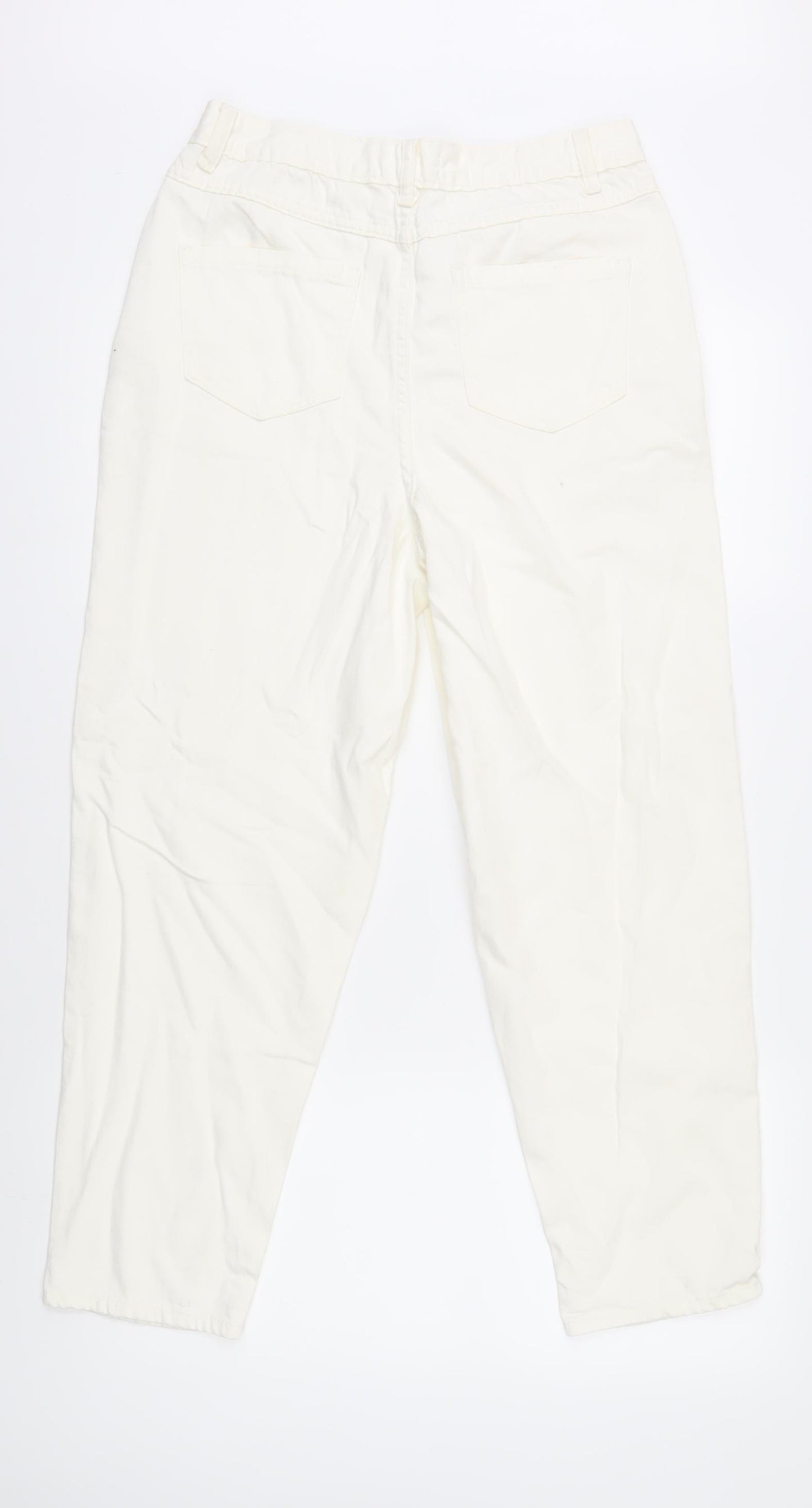 Urban Bliss Women's Ivory Chino Trousers - Size 6