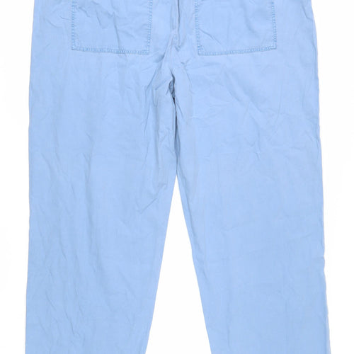 Marks and Spencer Women's Blue Jogger Trousers 18