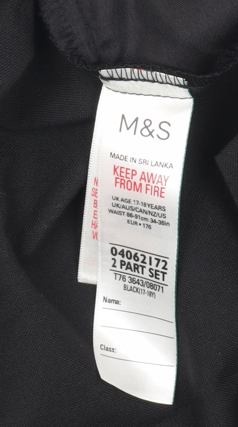 Marks and Spencer Women's Black Dress Pants Size 16