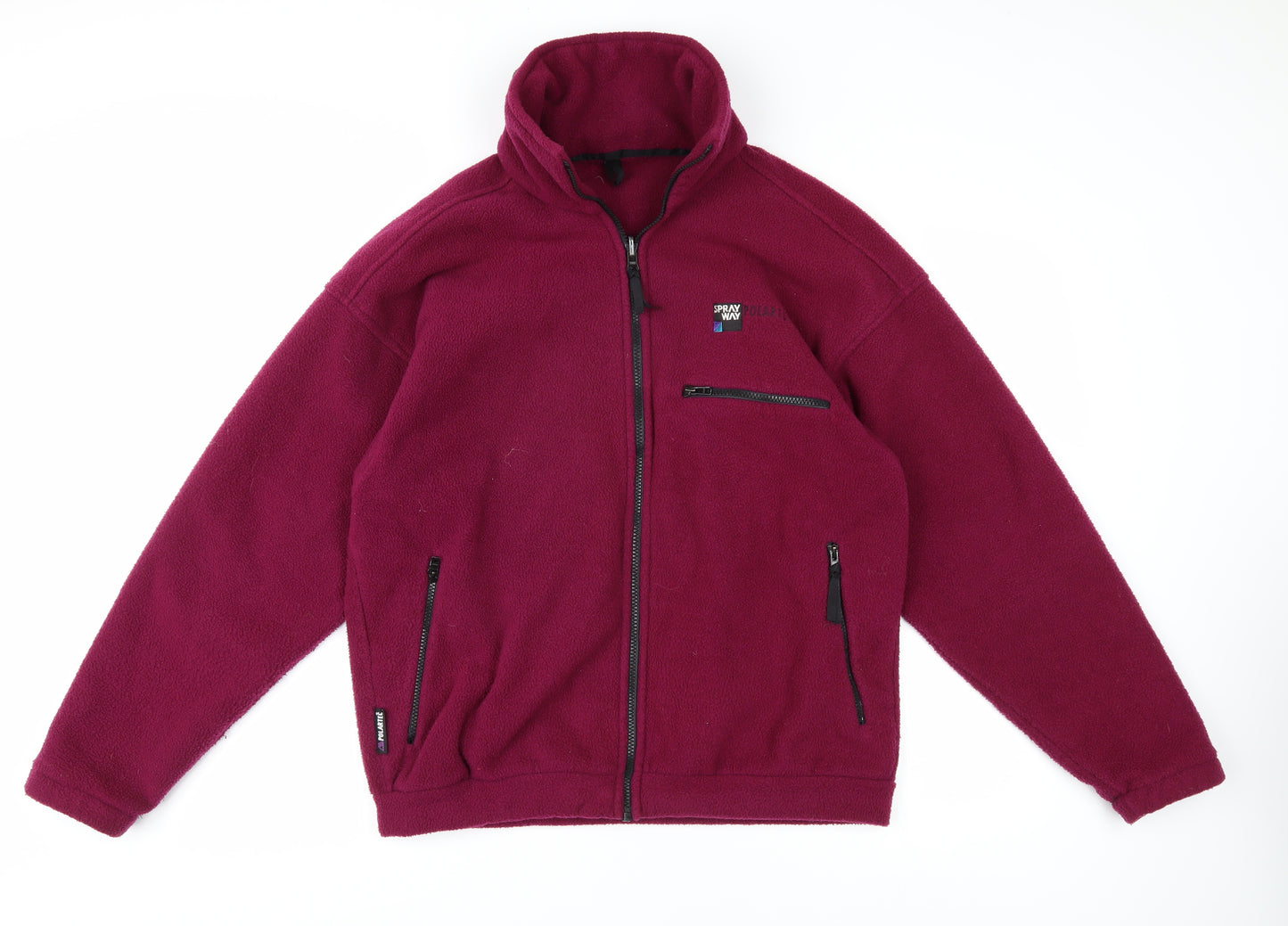Sprayway Unisex Red Full Zip Fleece Jacket M