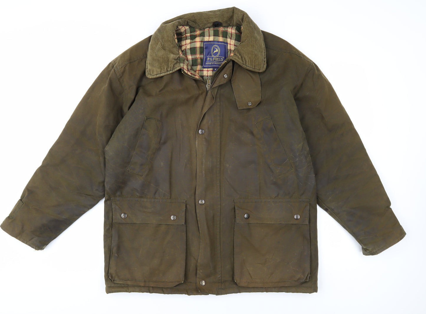 P.G. Field Men's Green Waterproof Jacket - Size S