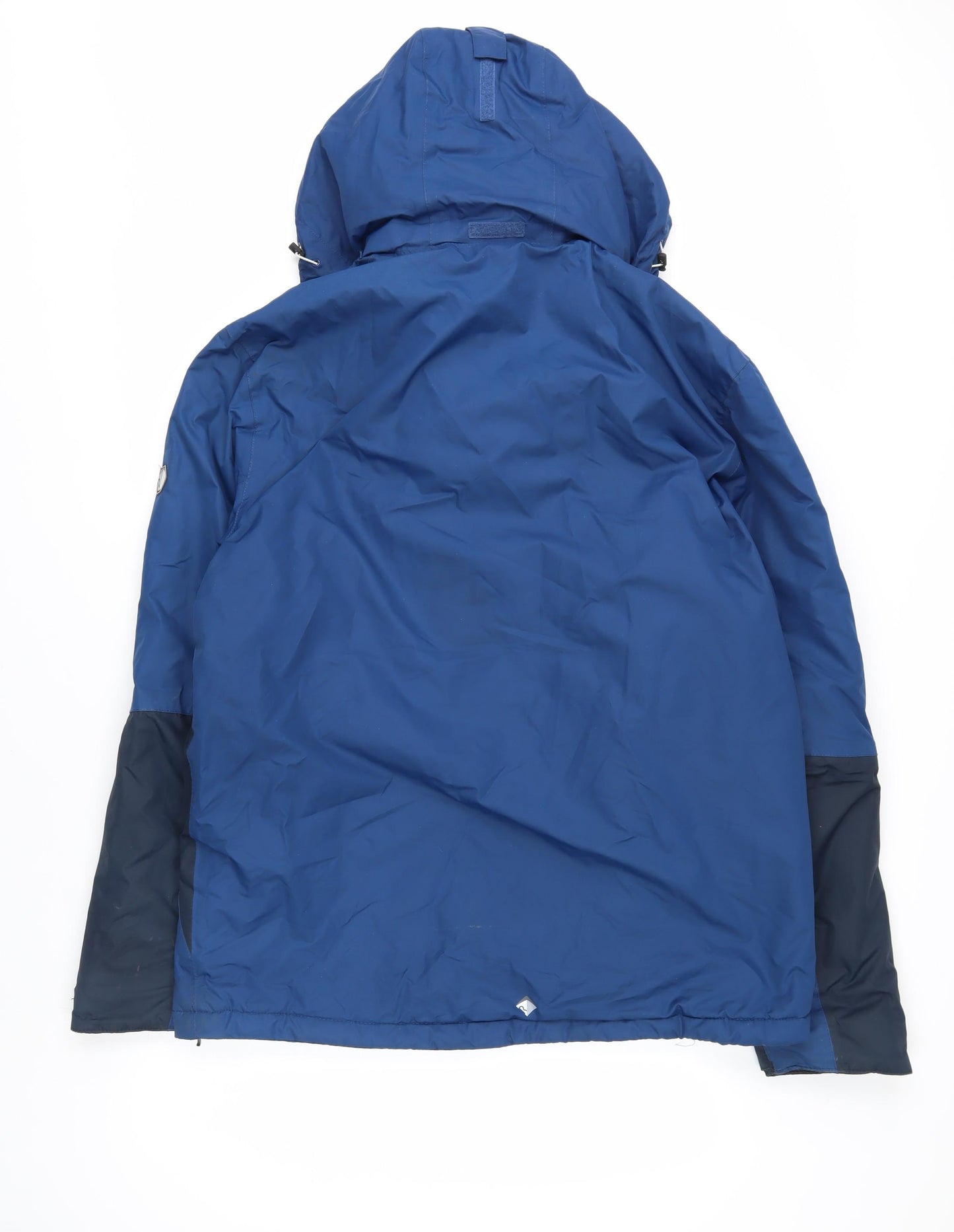 Regatta Men's Blue Parka Jacket, Size L, Hooded, Waterproof