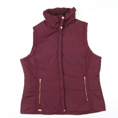 Regatta Women's Red Polyester Waistcoat Size 18