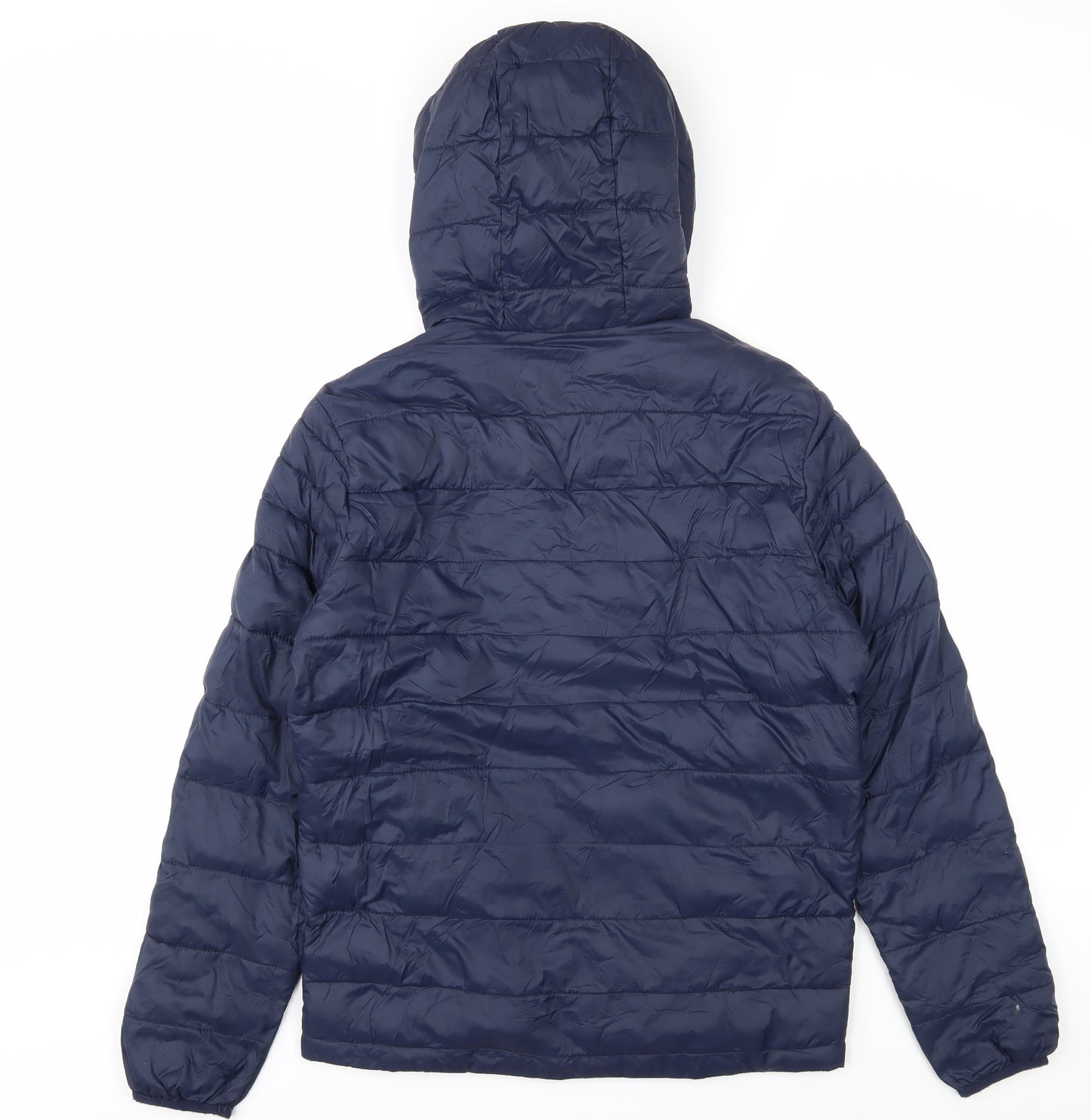 Jack & Jones Men's Blue XS Puffer Jacket Hooded