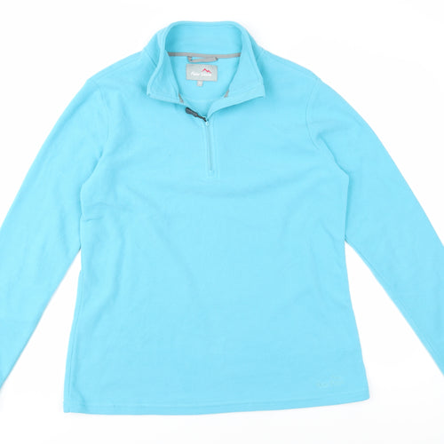 Peter Storm Women's Blue Fleece Pullover, Size 16