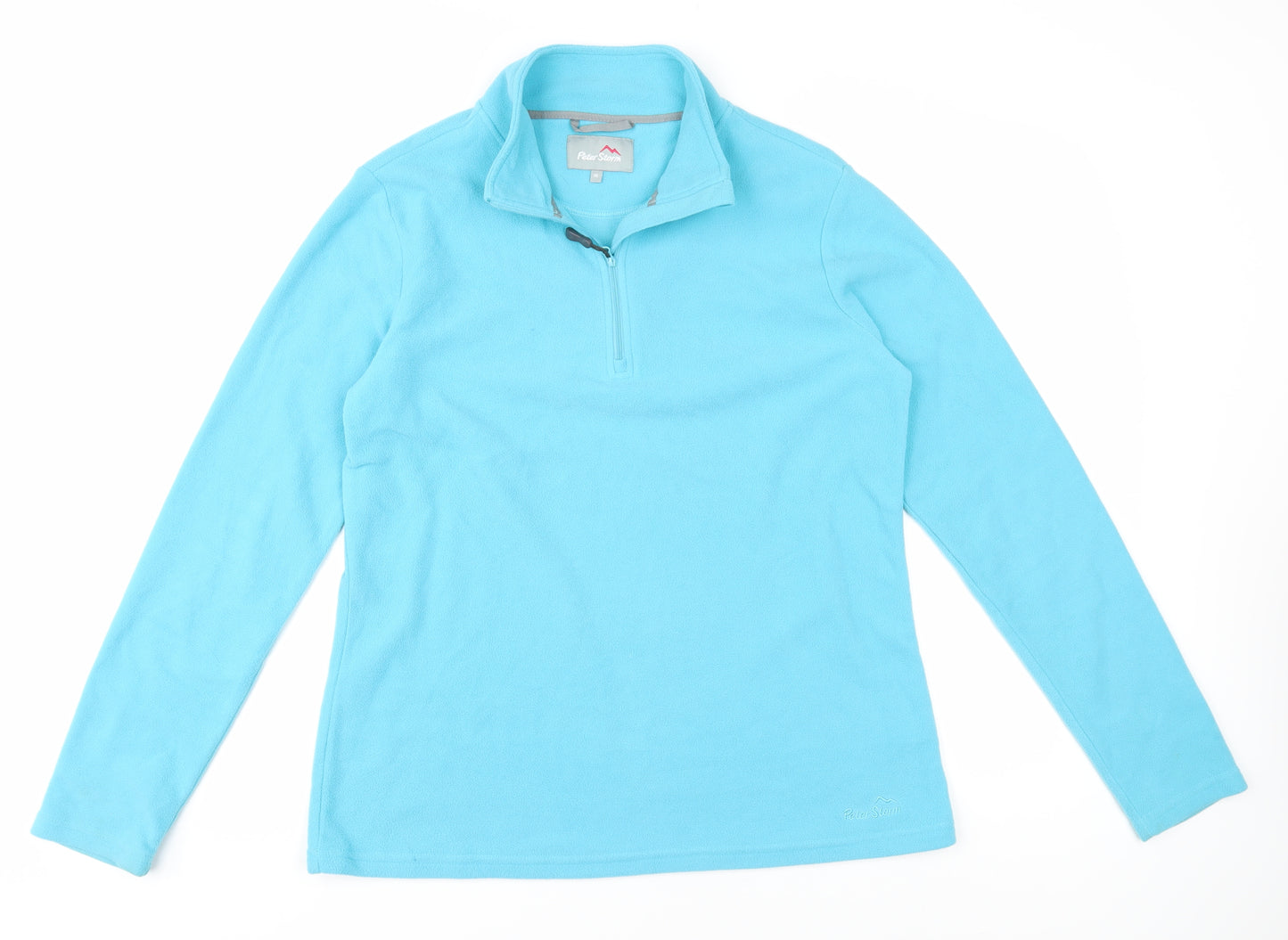 Peter Storm Women's Blue Fleece Pullover, Size 16