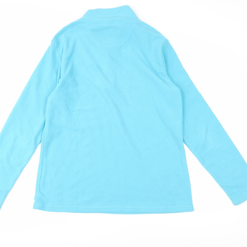 Peter Storm Women's Blue Fleece Pullover, Size 16