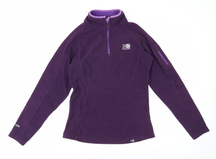 Karrimor Girls Purple Fleece Pullover Sweatshirt 13 Years