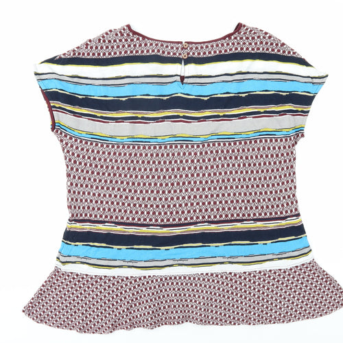 White Stuff Women's Multicoloured Striped T-Shirt