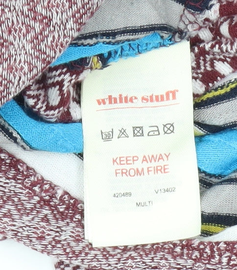 White Stuff Women's Multicoloured Striped T-Shirt