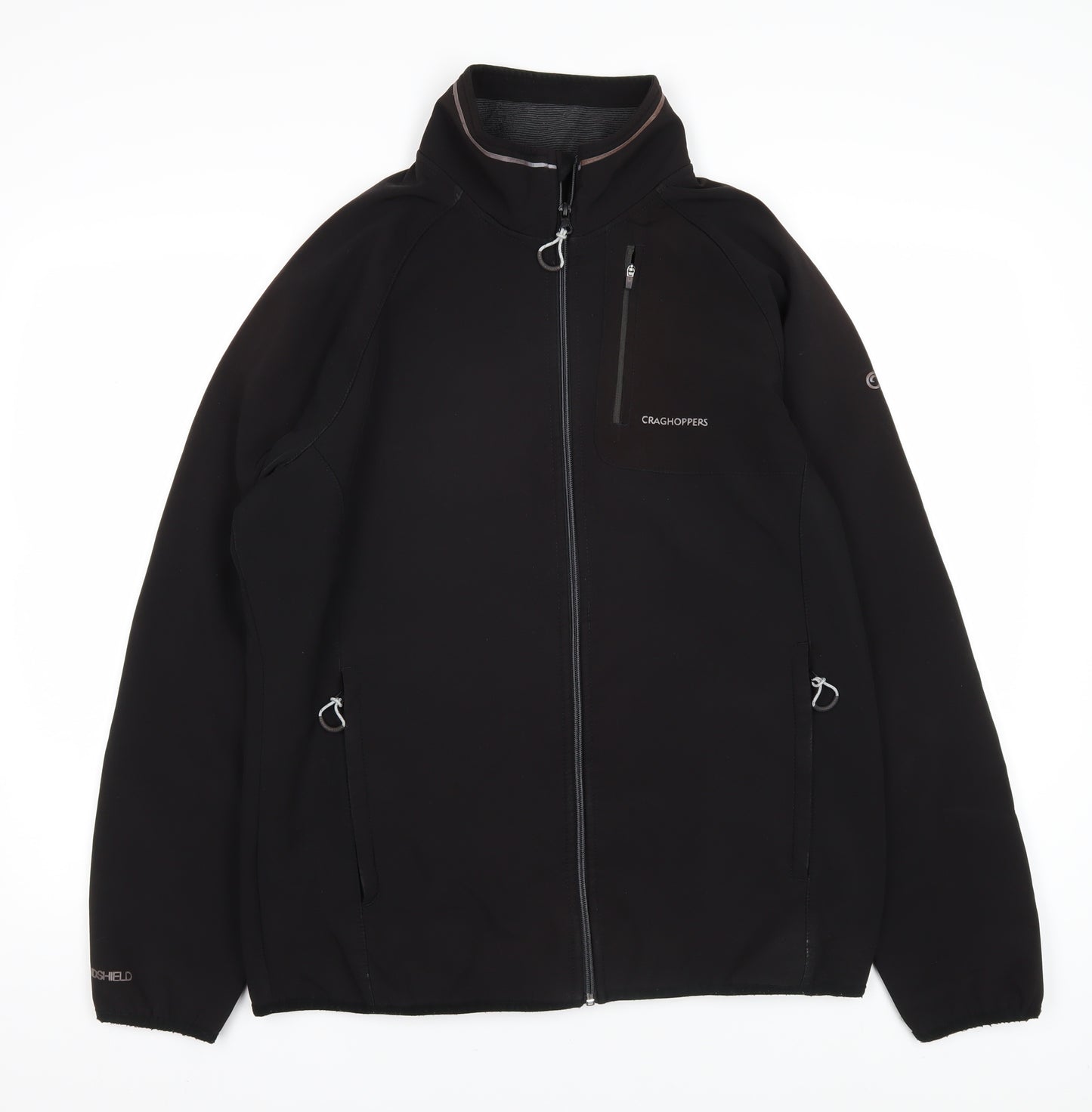 Craghoppers Men's Black Windbreaker Jacket L