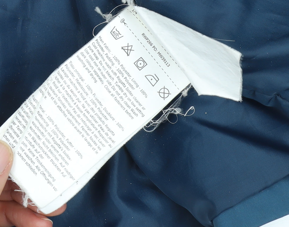 Regatta Women's Blue Parka Jacket Size 20