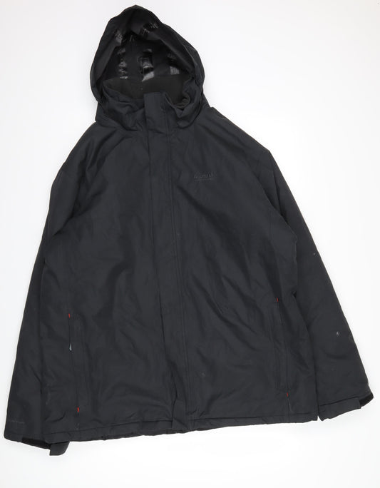 Regatta Men's Black 2XL Windbreaker Hiking Jacket