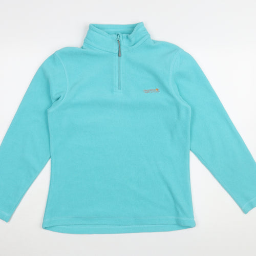 Regatta Women's Blue Fleece Pullover Sweatshirt Size 8