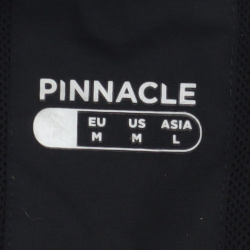 Pinnacle Men's Black Windbreaker Jacket M