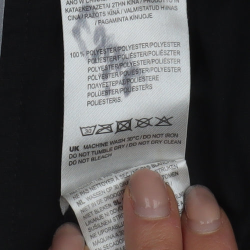 Pinnacle Men's Black Windbreaker Jacket M