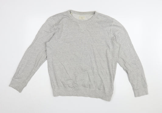 Selected Homme Grey Pullover Sweatshirt - Men's M