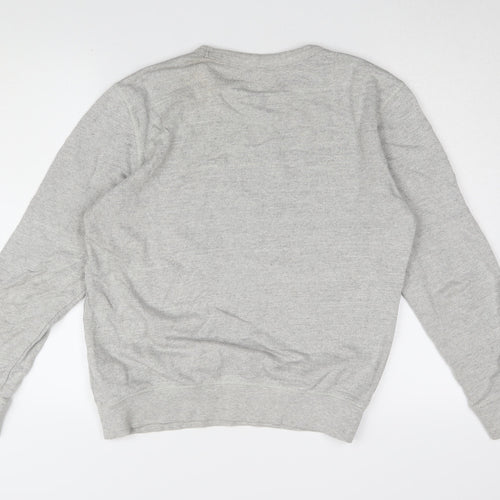 Selected Homme Grey Pullover Sweatshirt - Men's M