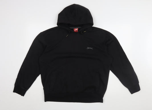 Slazenger Men's Black Pullover Hoodie Size L