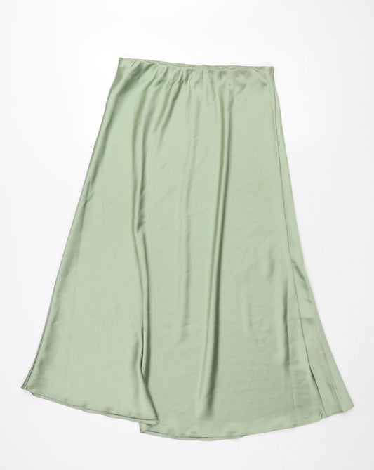 Oasis Women's Green A-Line Skirt Size 14