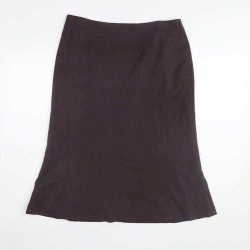 Principles Women's Brown Midi Skirt Size 12