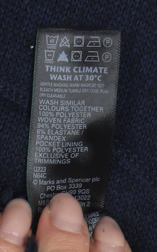 Marks and Spencer Men's Blue XL Bomber Jacket