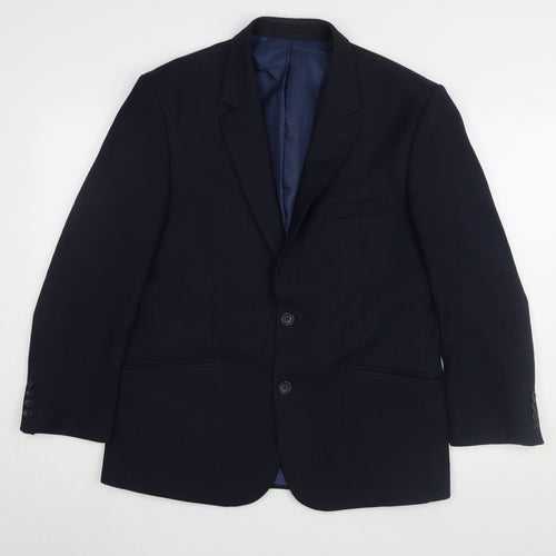Charlton Gray Men's Black Blazer, 38S