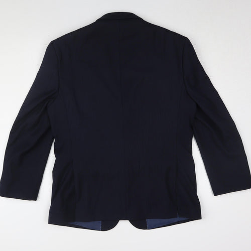 Charlton Gray Men's Black Blazer, 38S