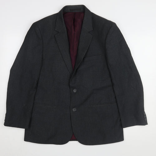 Charlton Gray Men's Black Blazer Size 38S