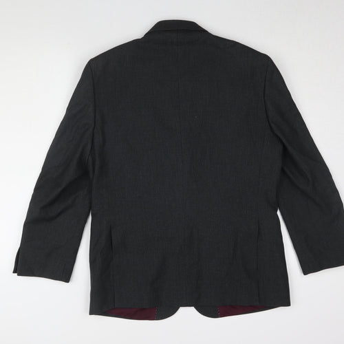 Charlton Gray Men's Black Blazer Size 38S