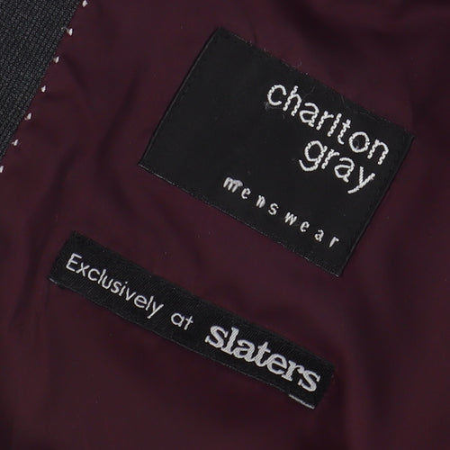 Charlton Gray Men's Black Blazer Size 38S