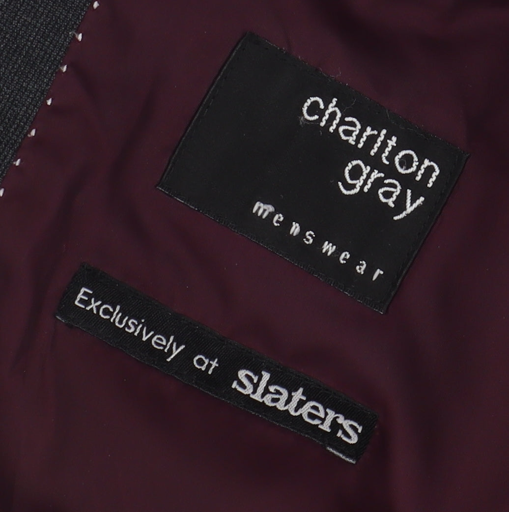 Charlton Gray Men's Black Blazer Size 38S