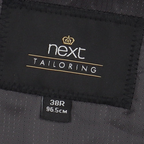 Next Men's Blue Blazer 38R Regular Single-Breasted