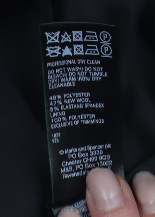 Marks and Spencer Black Blazer Women Size 22