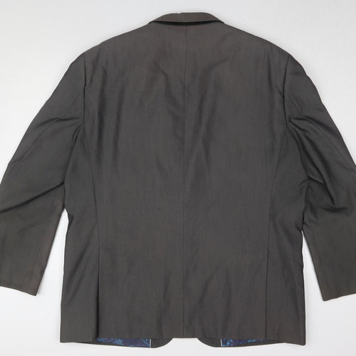 Jacamo Men's Grey Regular Fit Blazer 48R