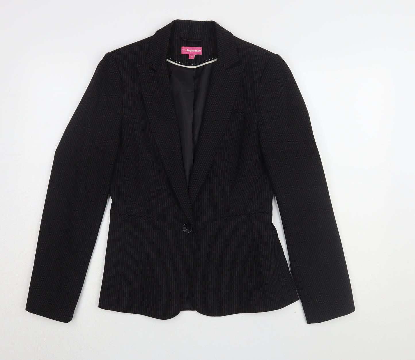 The Department Black Women’s Suit Jacket, Size 10